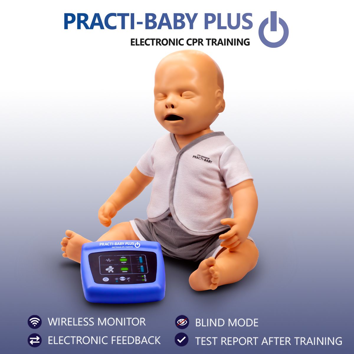 Practi-Baby Plus Infant Manikin with Feedback